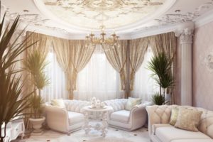 Дизайна интерьера квартиры в стиле барокко - фото 15