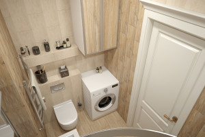Дизайн интерьера 2-х к. кв. 60 м2, по ул.  Урицкого, фото 4