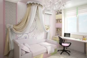 Дизайн интерьера 3-х к.кв. 103 м2, ЖК &laquo;Малахіт&raquo;, фото 12