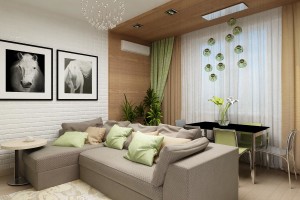 Дизайн интерьера 3-х к.кв. 103 м2, ЖК &laquo;Малахіт&raquo;, фото 31