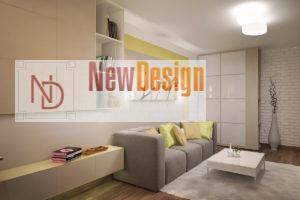 Дизайн интерьера Крюковщина, ЖК Евромисто, 66.8.м2, фото 16
