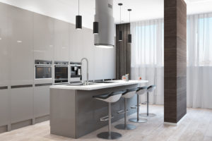Дизайн интерьера Печерский двор 2х.ком.кв., 105 м2, новострой, фото 11