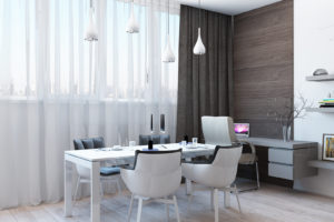 Дизайн интерьера Печерский двор 2х.ком.кв., 105 м2, новострой, фото 15