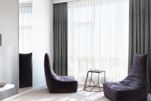Дизайн интерьера Печерский двор 2х.ком.кв., 105 м2, новострой, фото 3