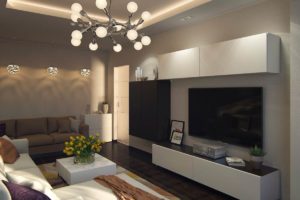 Дизайн интерьера ул. Полярная, 7б,  35 м2, фото 6