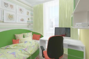 Дизайн интерьера ЖК Аметист 93м2, фото 12