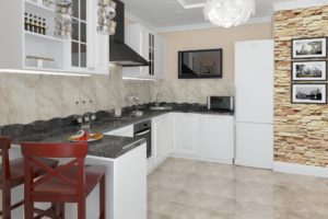 Дизайн интерьера ЖК Аметист 93м2, фото 6
