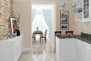 Дизайн интерьера ЖК Аметист 93м2, фото 4